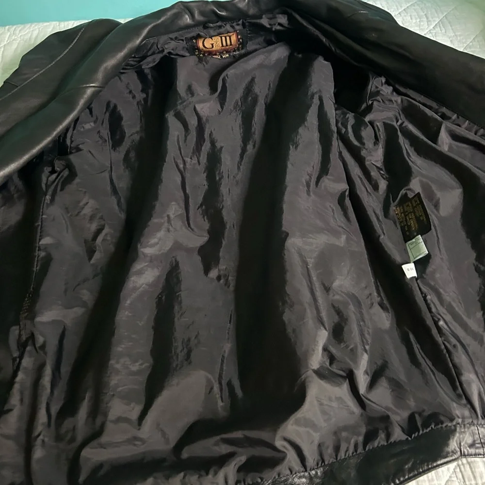 Vintage G III Leather Boho Hippie Coat - Picture 9 of 13